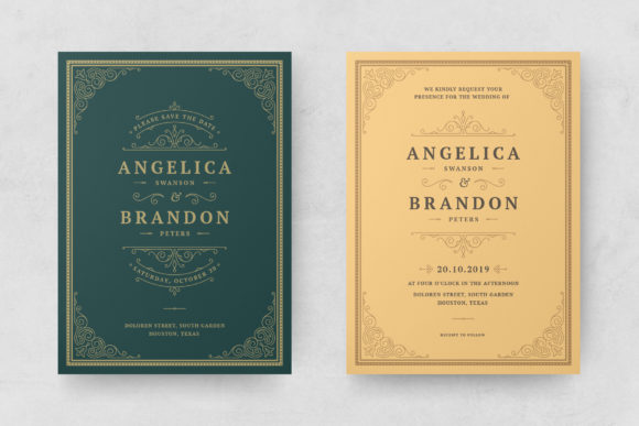 Download Wedding Invitations Cards Templates - Cards Collection