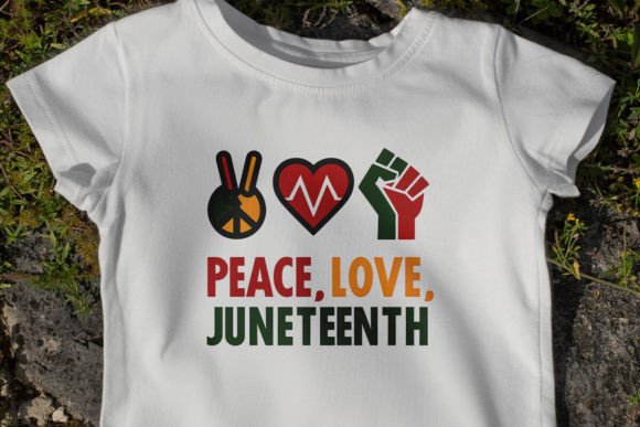 Download Peace Love Juneteenth Sublimation PNG - Peace Collection