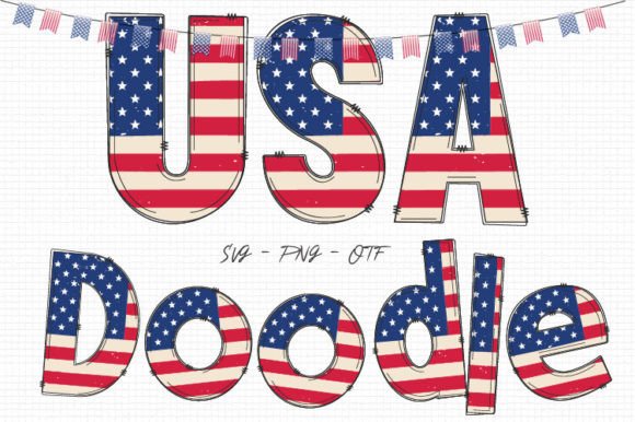 Download Usa Doodle - Premium Resources