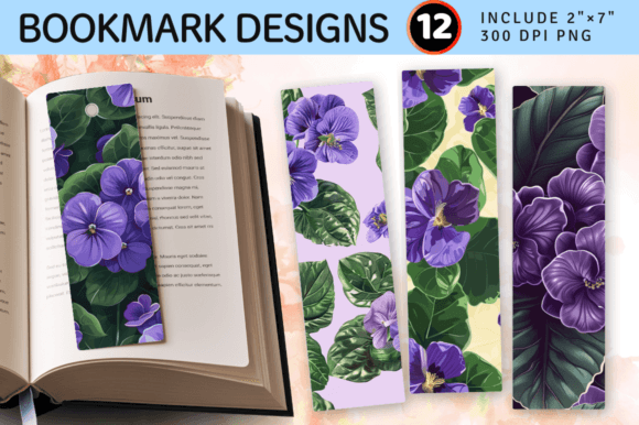 Download African Violet Flowers PNG Bookmark Desi - Violet Collection